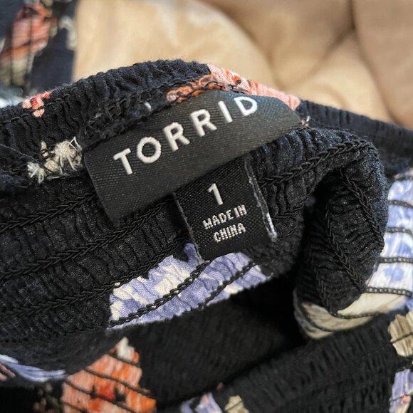 Torrid Smocked Maxi Dress - Picture 2 of 4